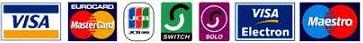 We accept all major credit cards, over the phone or through our site.
